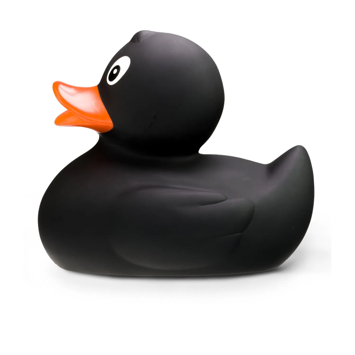 Werbeente Blacky XXL, ca. 30 cm, silber – Bild 2