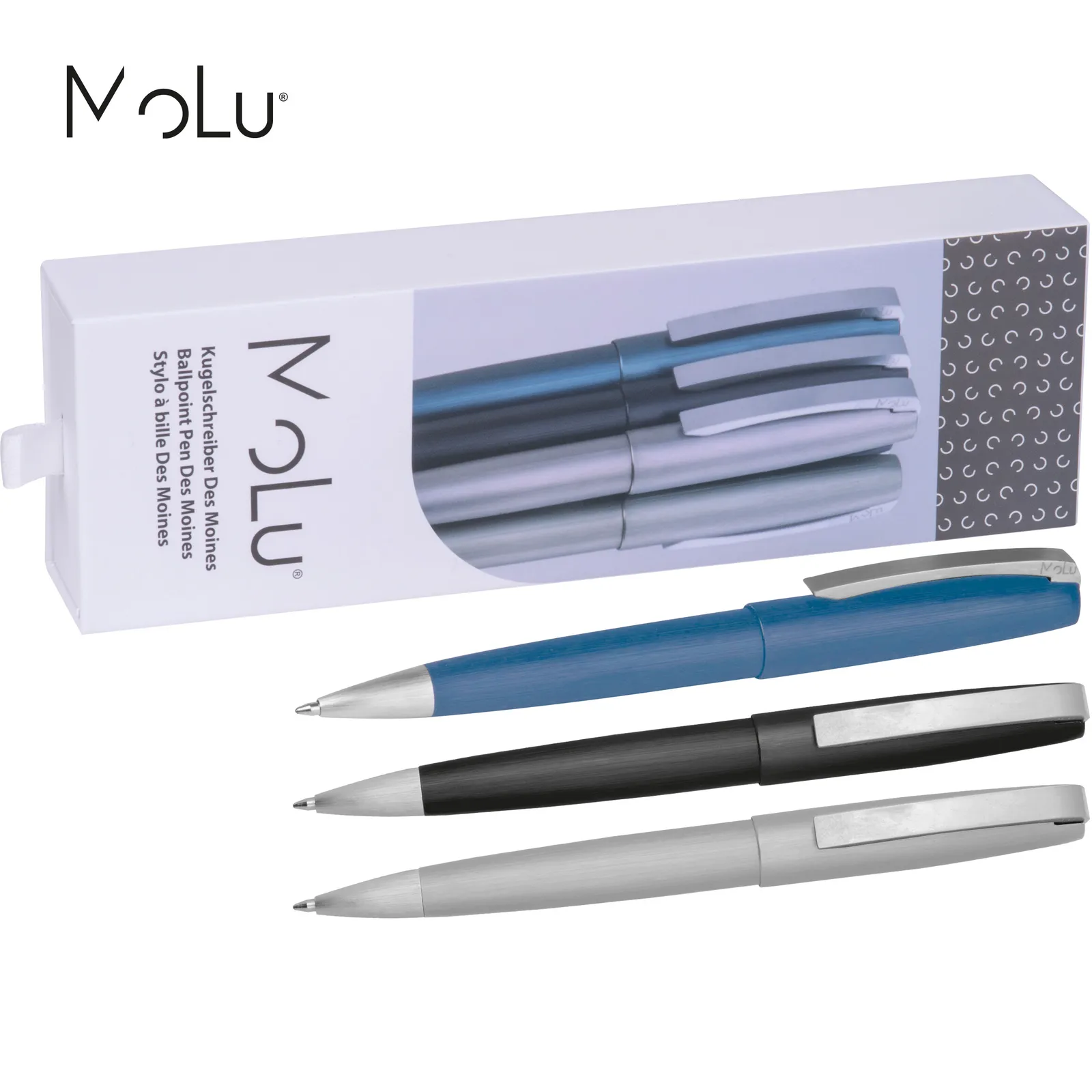 MoLu Metallkugelschreiber Des Moines
