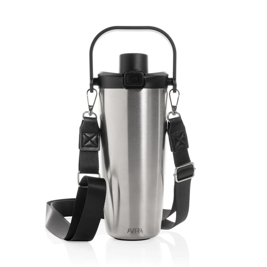 Avira Ayala Crossbody Duosip Becher aus RCS rec. Stahl, silber – Bild 3