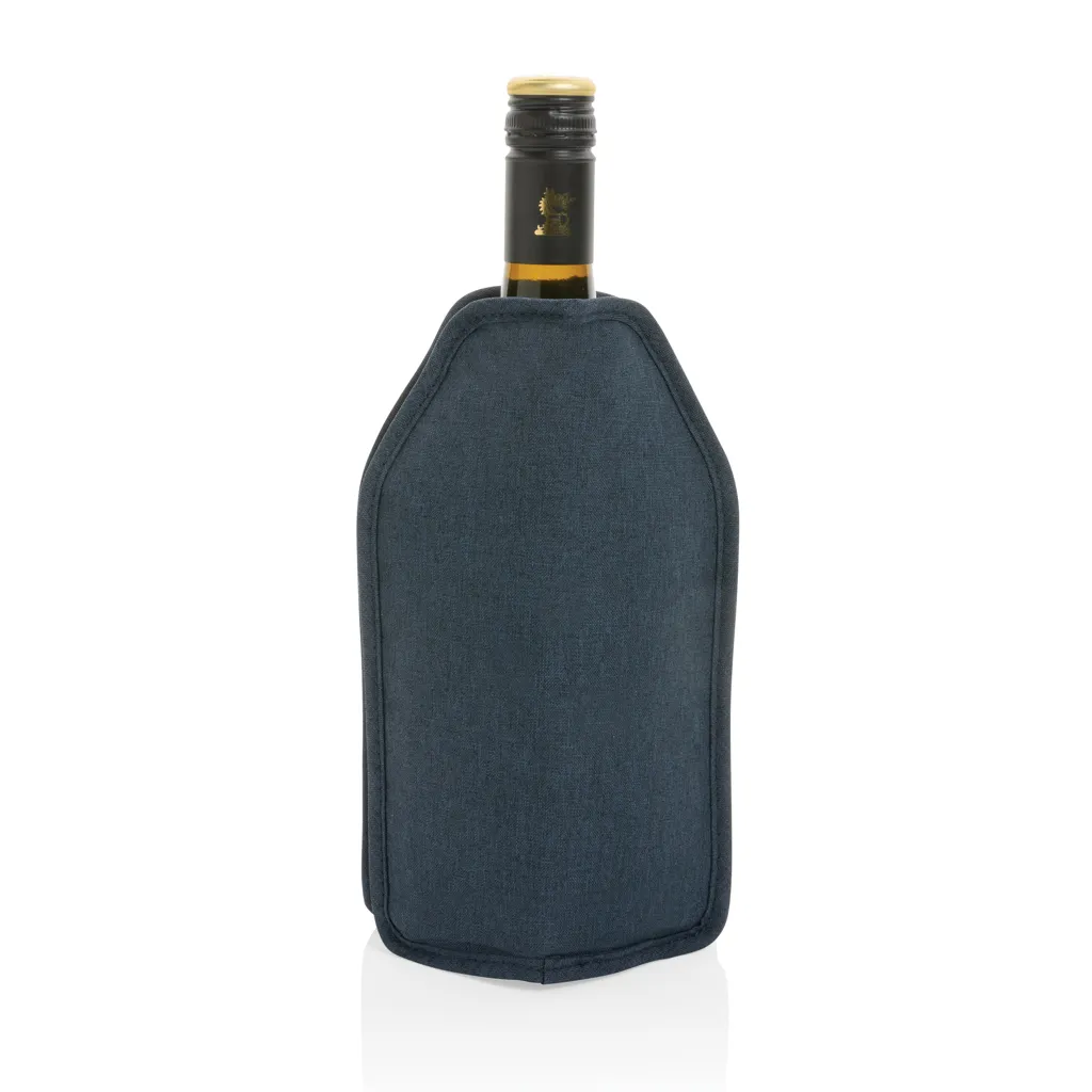 Vino AWARE™ rPET Weinkühler-Sleeve, navy blau – Bild 2
