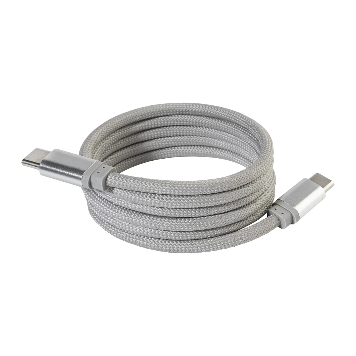 Magnetisches 60W USB-C-Kabel Magsle, silber – Bild 5