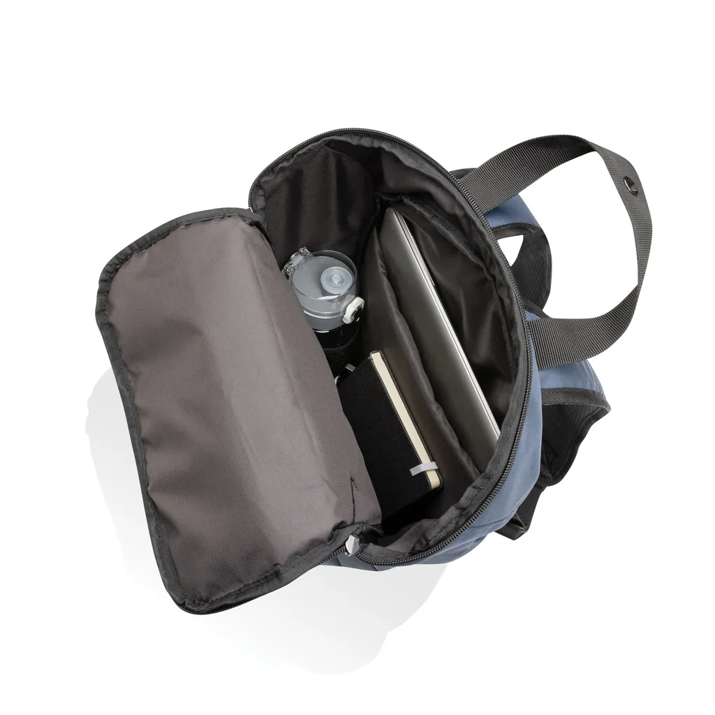 Sienna AWARE™ RPET 14" Everyday Laptop-Rucksack, navy blau – Bild 5