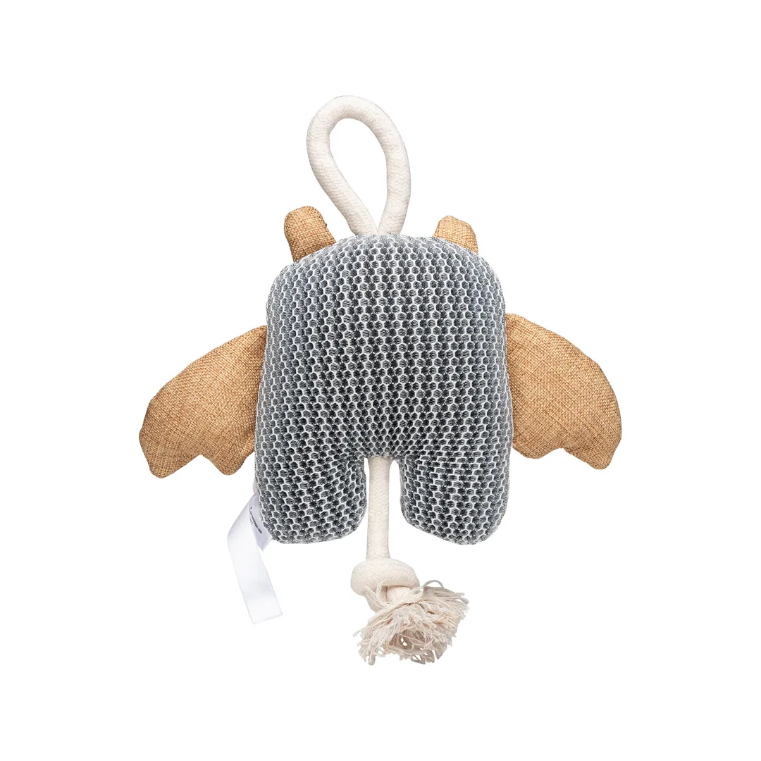 Hundespielzeug Fledermaus, grau – Bild 3
