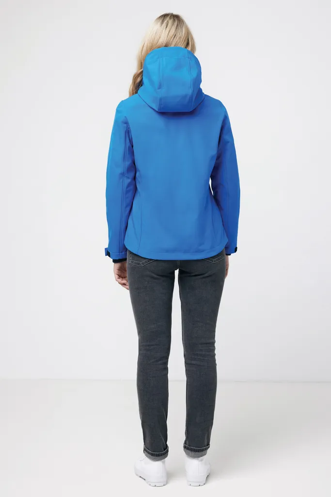 IQONIQ Makalu Damen Softshelljacke aus recyceltem Polyester, Königsblau – Bild 7