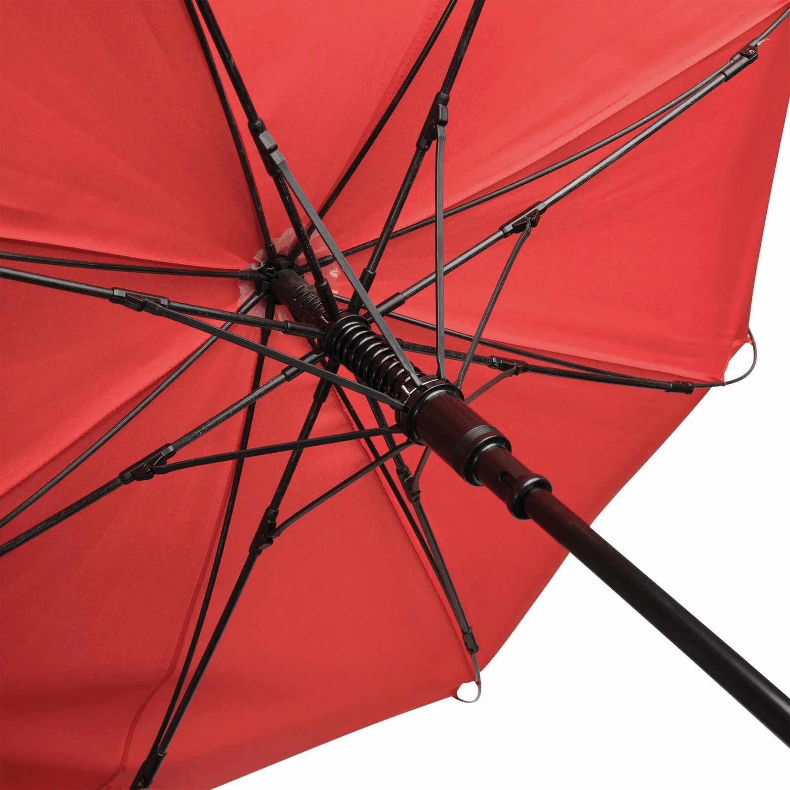 PASSAT - Automatischer Windproof-Golfschirm, rot – Bild 7