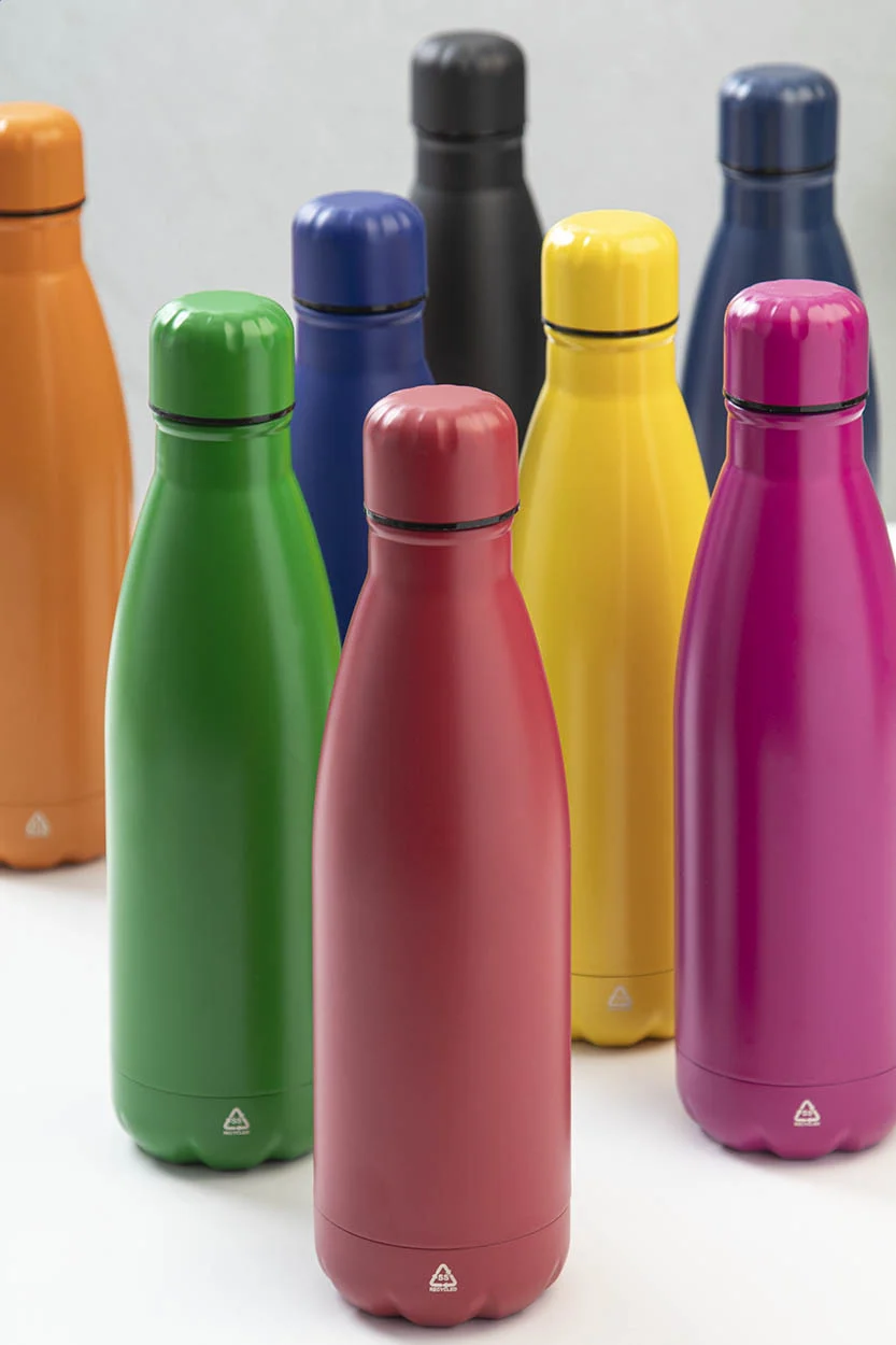 Flasche Refill aus recyceltem Edelstahl, blau – Bild 10