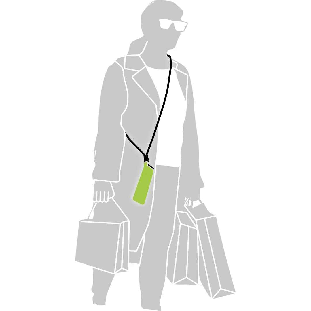 Mini-Taschenschirm FARE® FiligRain ToGo, limette – Bild 2
