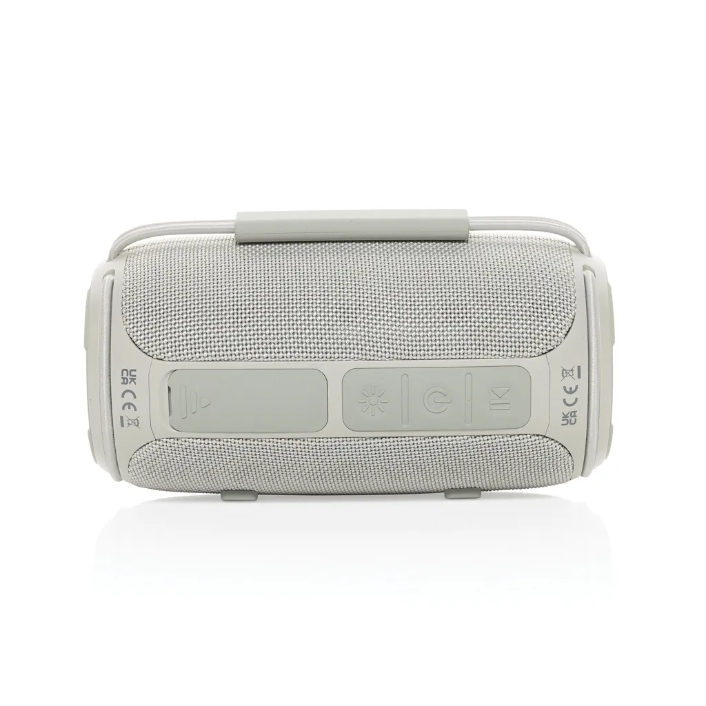 Prisma 16W IPX4 Speaker aus RCS rec. rPET, grau – Bild 4