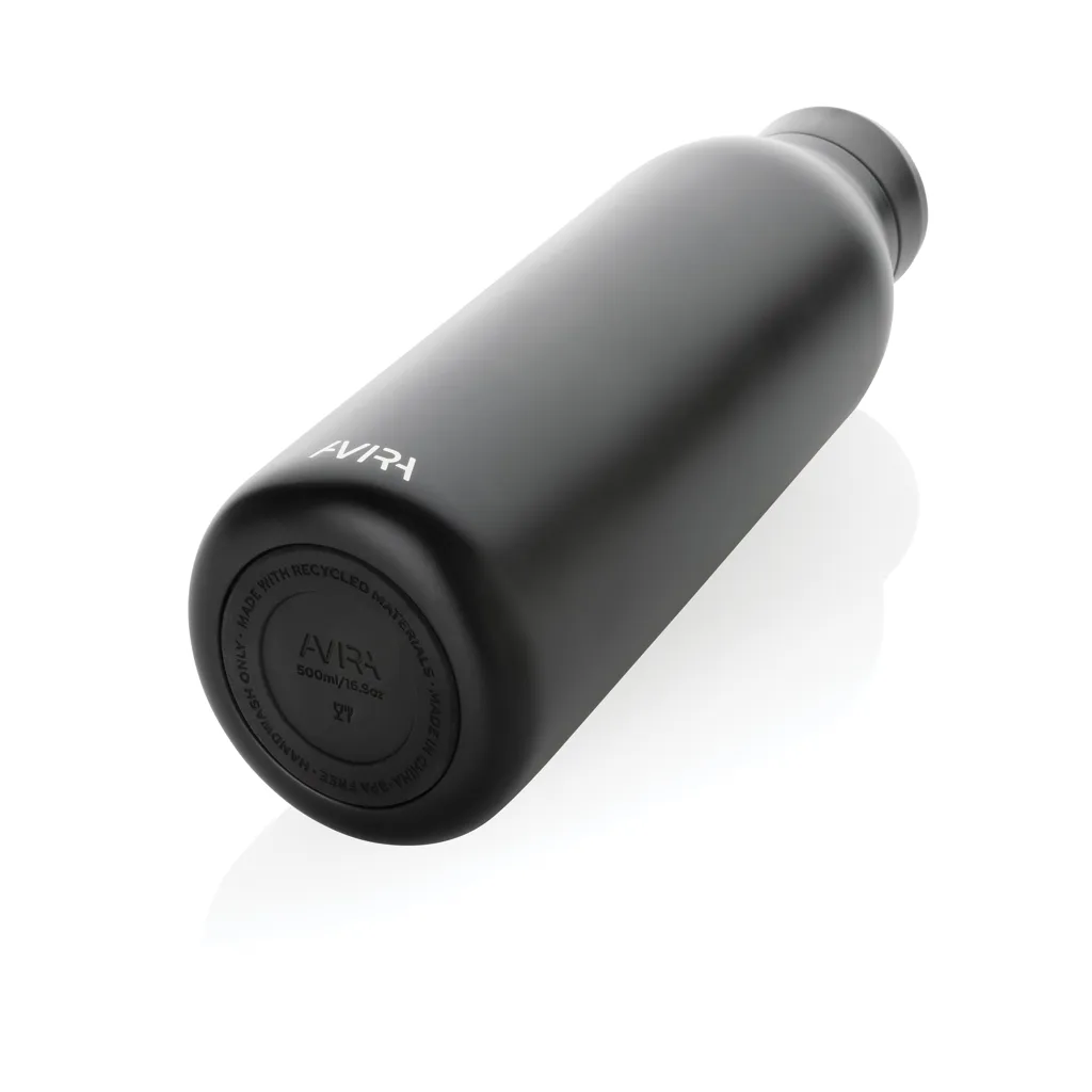Avira Avior RCS recycelte Stainless-Steel Flasche 500ml, schwarz – Bild 5