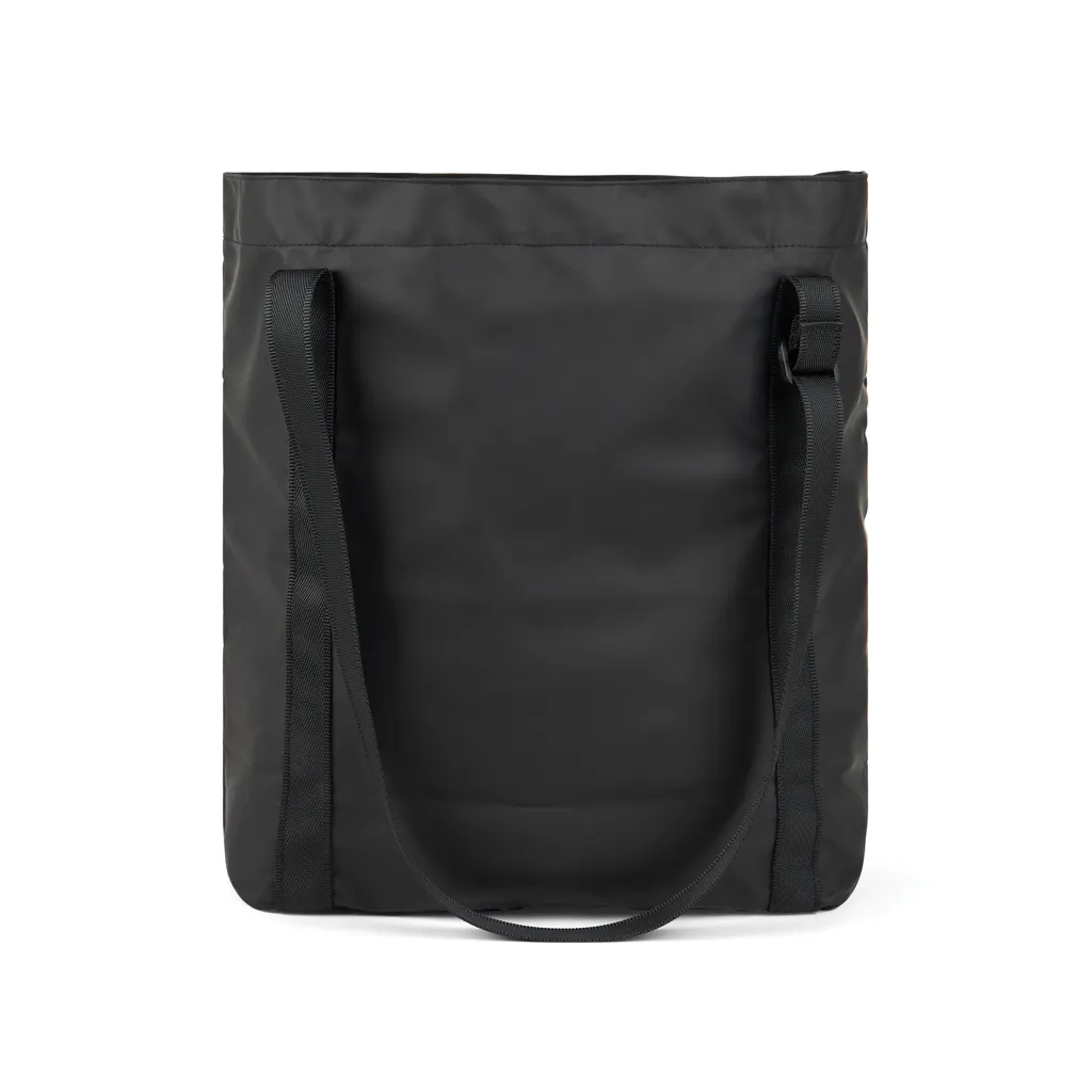 VINGA Livorno Tragetasche aus GRS recyceltem Polyester, schwarz – Bild 2