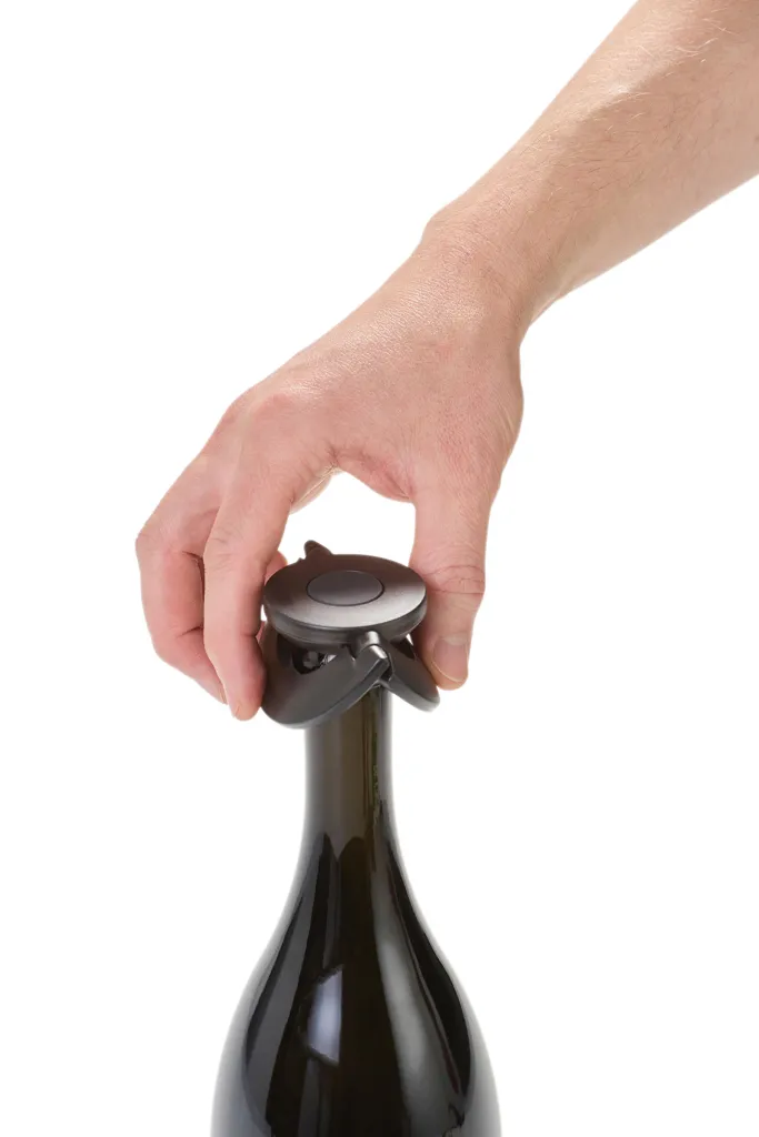 AdHoc Gusto Champagner-Verschluss, schwarz – Bild 10