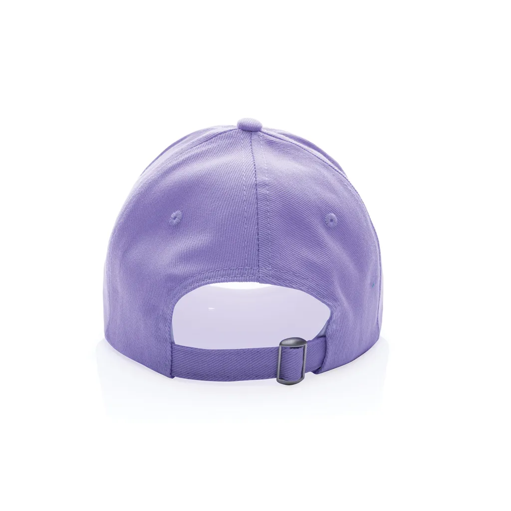 Impact 6 Panel Kappe aus 280gr rCotton mit AWARE™ Tracer, lavender – Bild 4