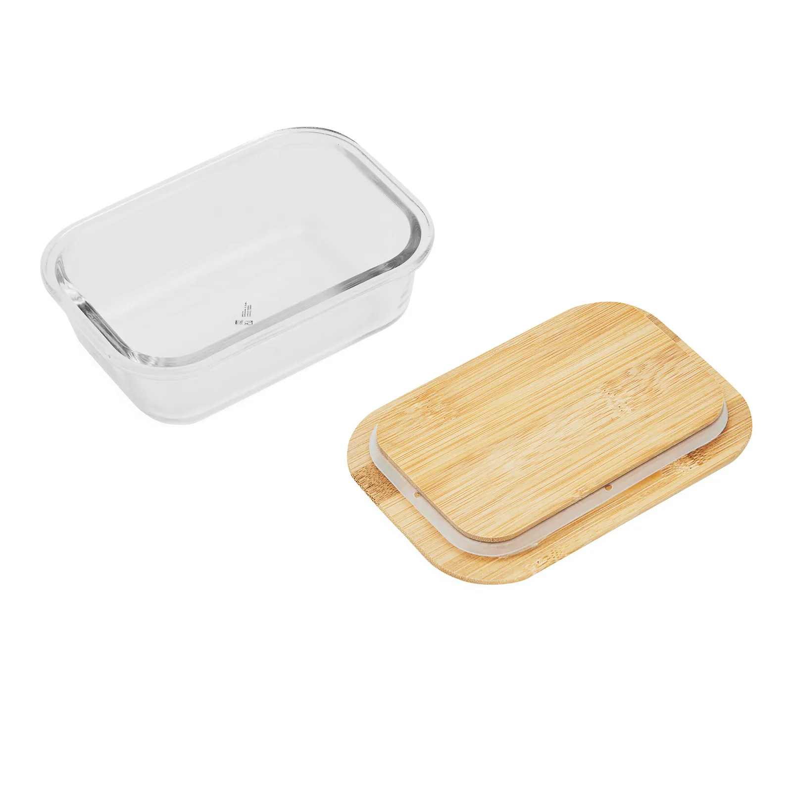 ROSILI M - Lunchbox, Füllmenge ca. 350 ml braun, transparent, braun, transparent – Bild 2