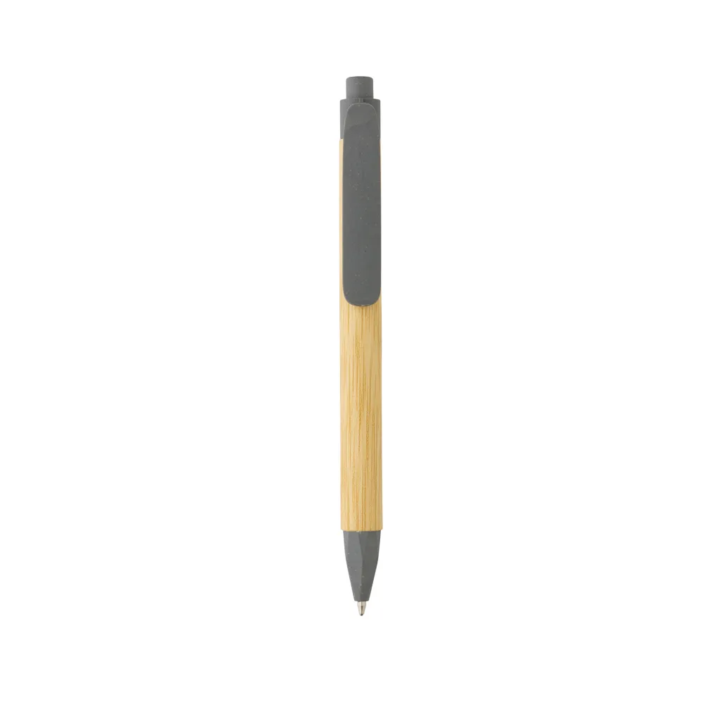 Kugelschreiber aus recyceltem Papier, grau – Bild 2