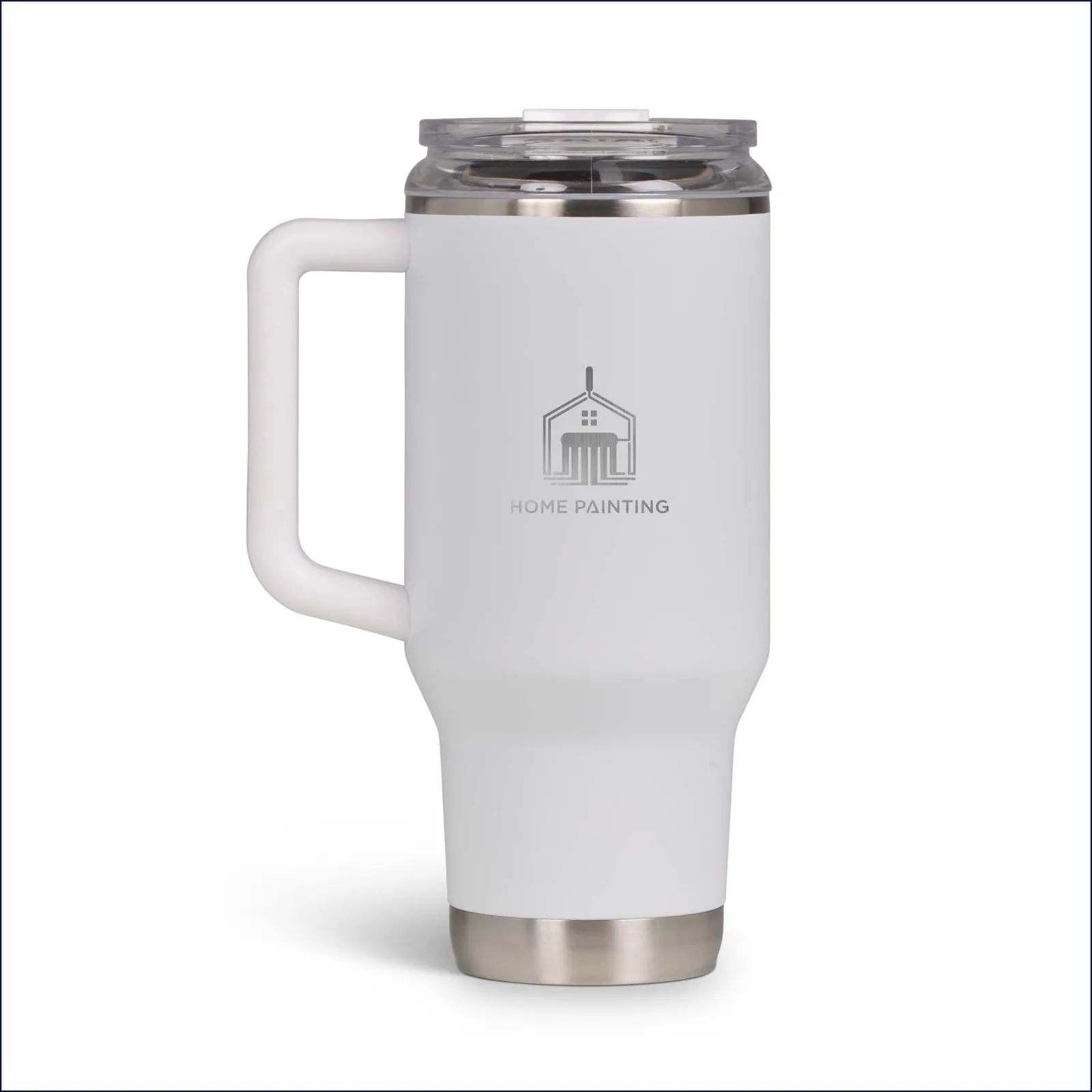 Igloo Flip n Sip Reisebecher, Weiß – Bild 3