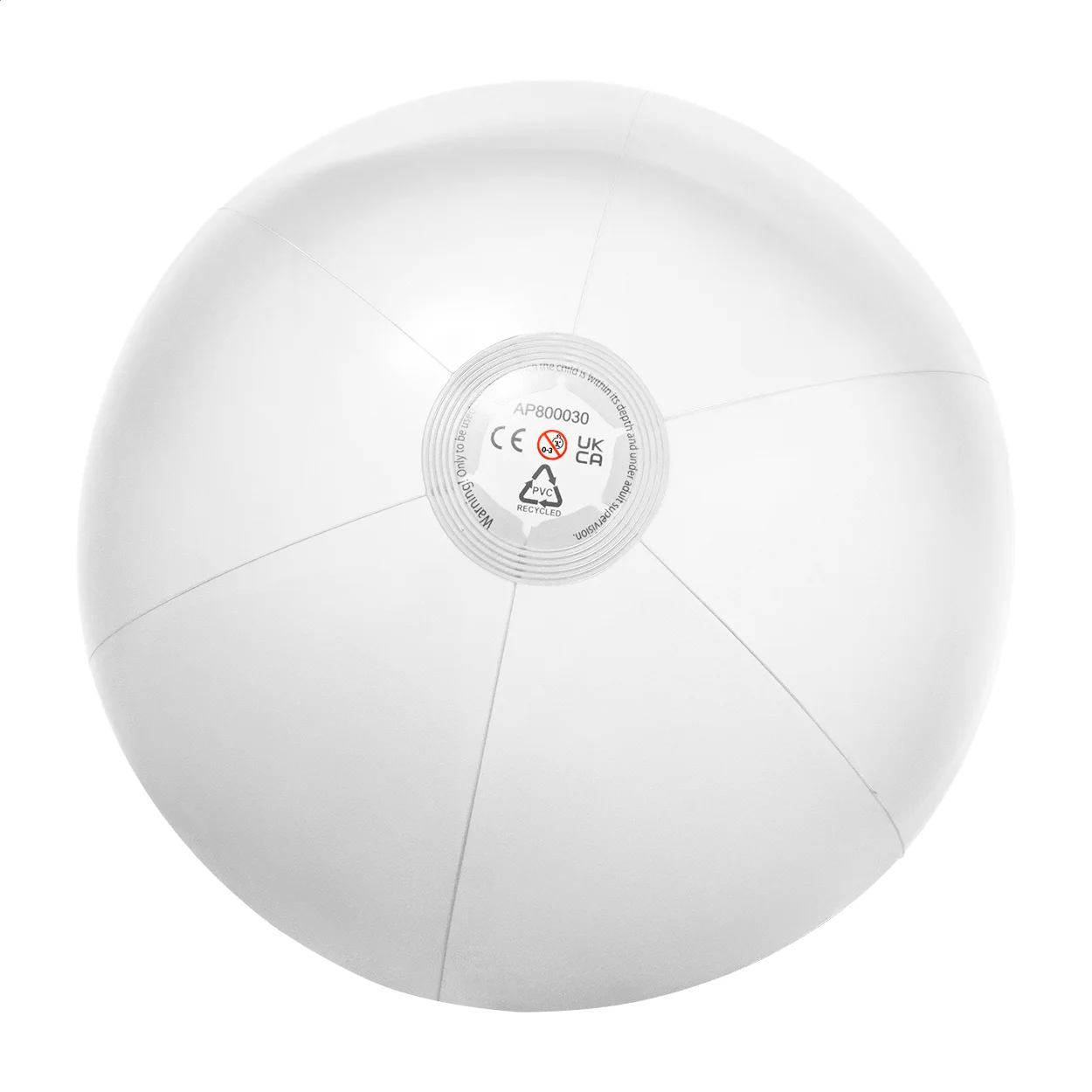 RPVC Strandball (ø40 cm) Patong, weiß – Bild 2