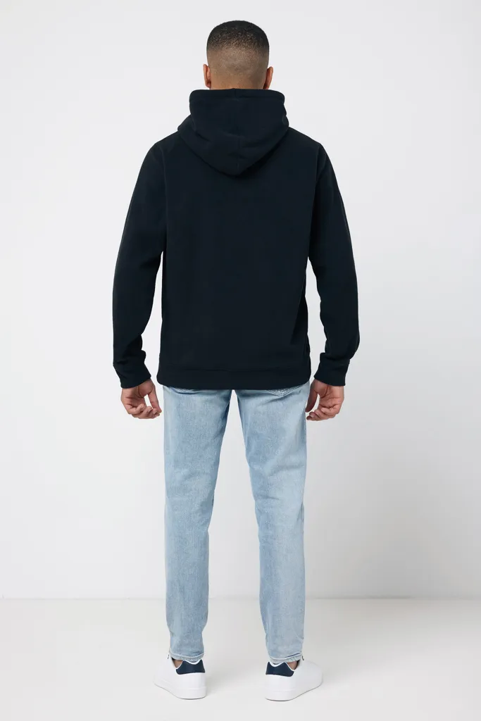 IQONIQ Trivor Mikrofleece-Kapuzen-Pulli aus recyc. Polyester, schwarz – Bild 6