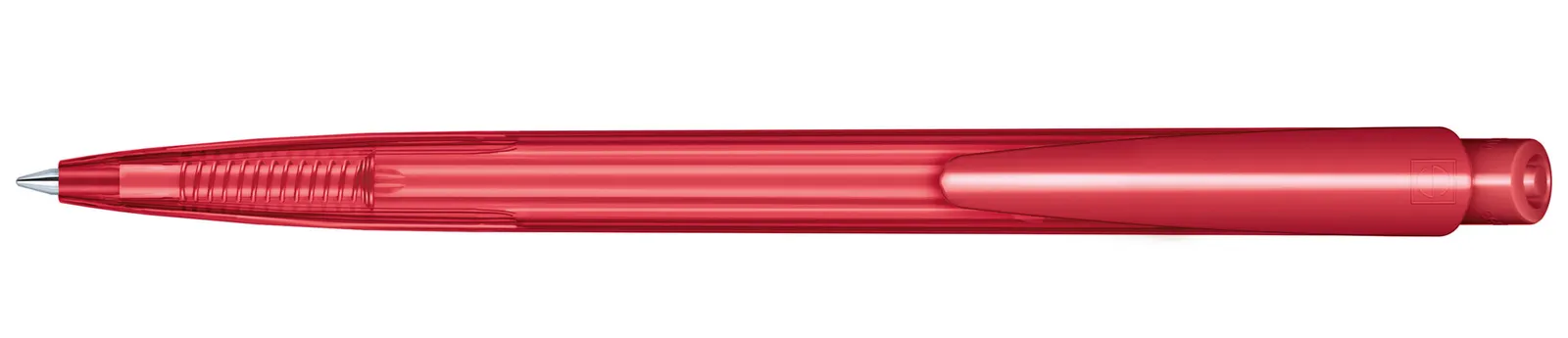 Dart Clear Druckkugelschreiber, Rot 201 – Bild 3