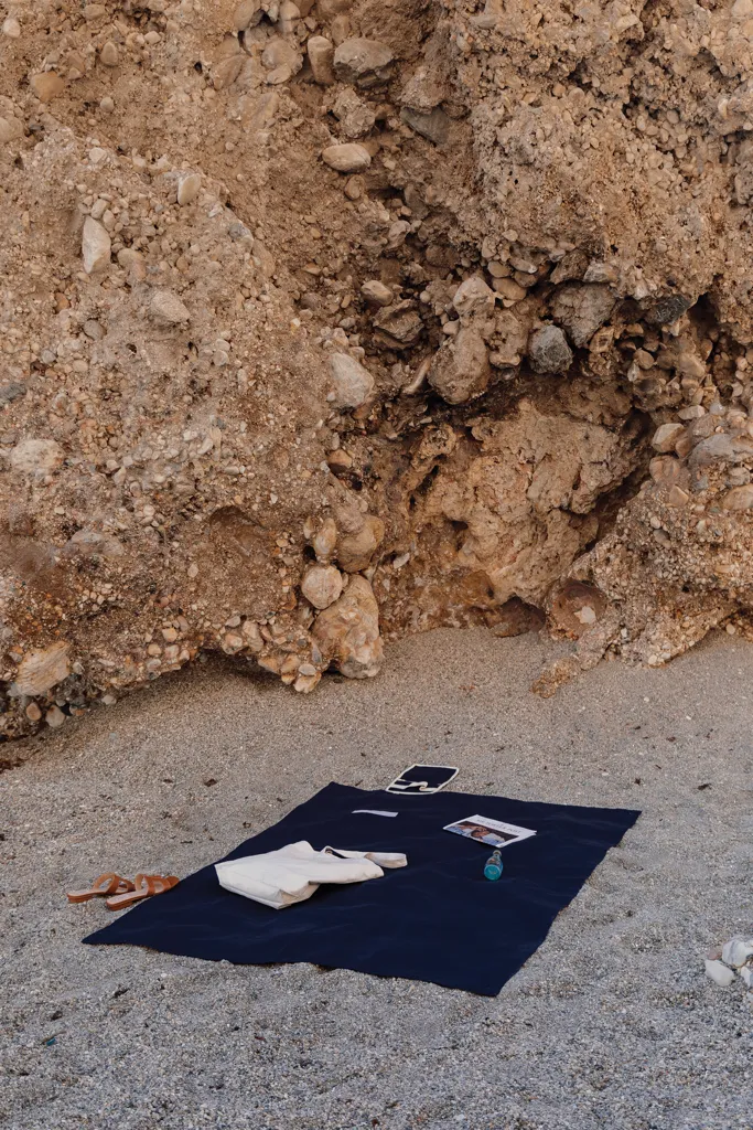 VINGA Volonne AWARE™ Picknickdecke aus recyceltem Canvas, blau – Bild 5