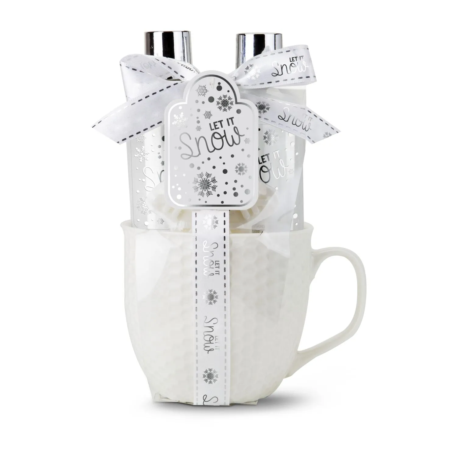Wellness-Geschenkset: Snowflake, weiß – Bild 2