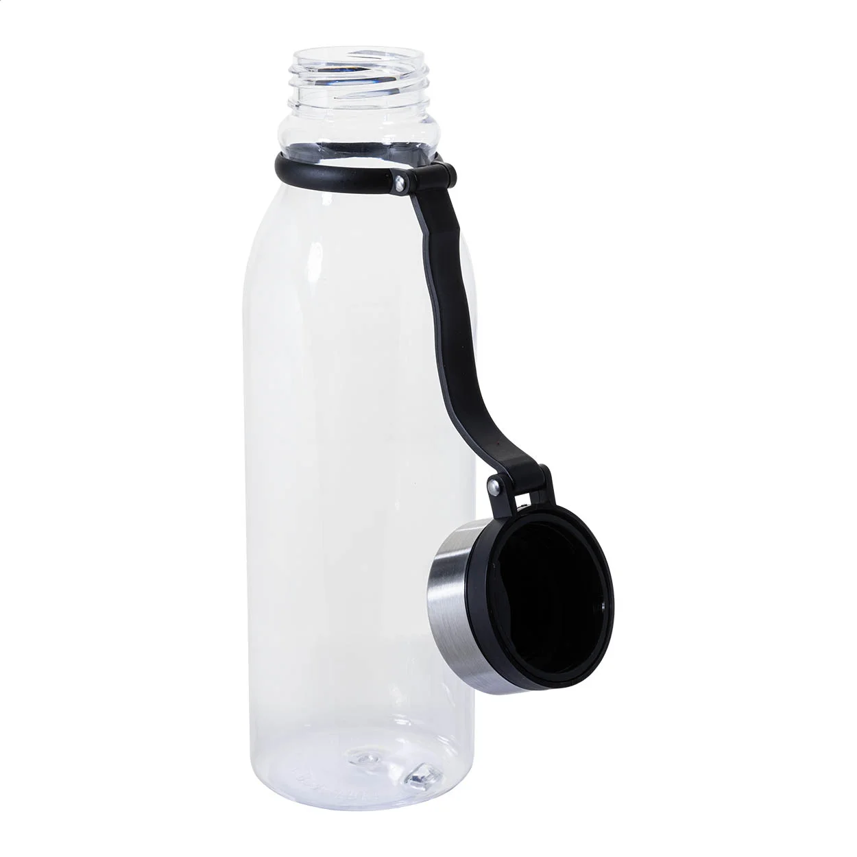 RPET Flasche Kumba, transparent – Bild 3