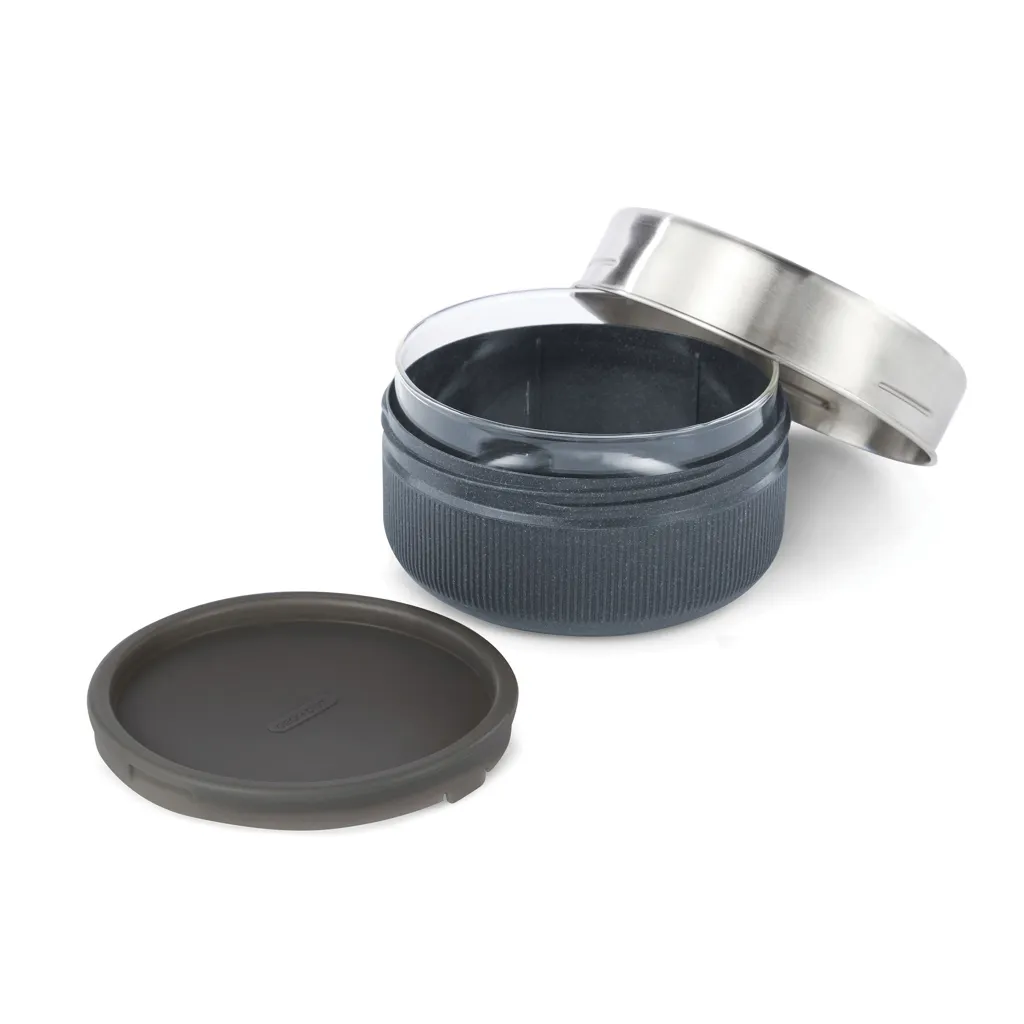 Black+Blum Glass Lunch Bowl 750ml, silber – Bild 2