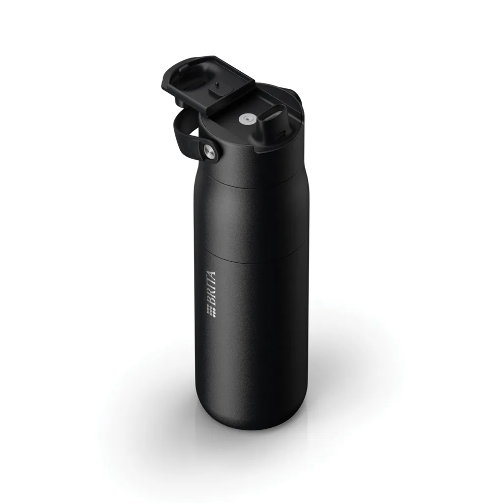 BRITA LARQ Essential Wasserflasche 680ml, schwarz – Bild 2