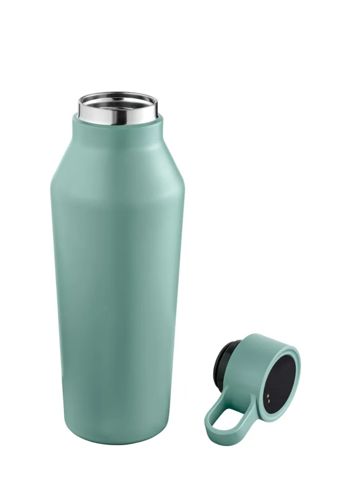 Smarte Thermoflasche HYDRATION COACH grün, grün – Bild 3