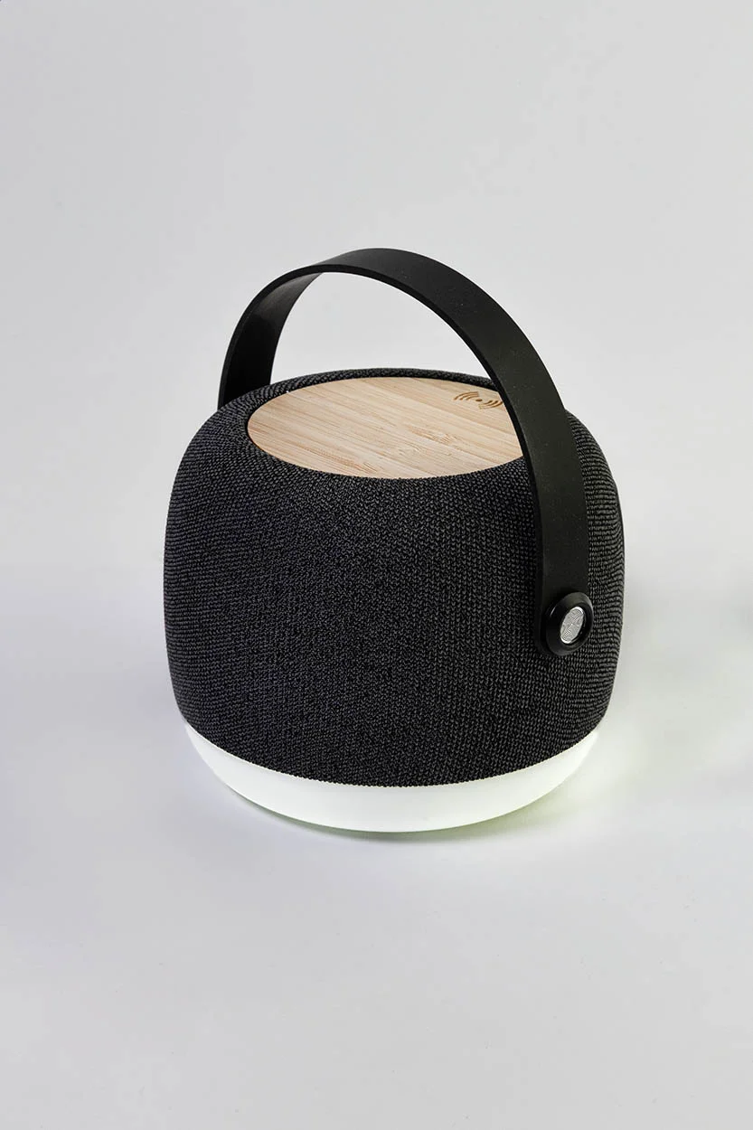 Wireless-Charger und Lautsprecher Luzfi, dunkelgrau – Bild 6