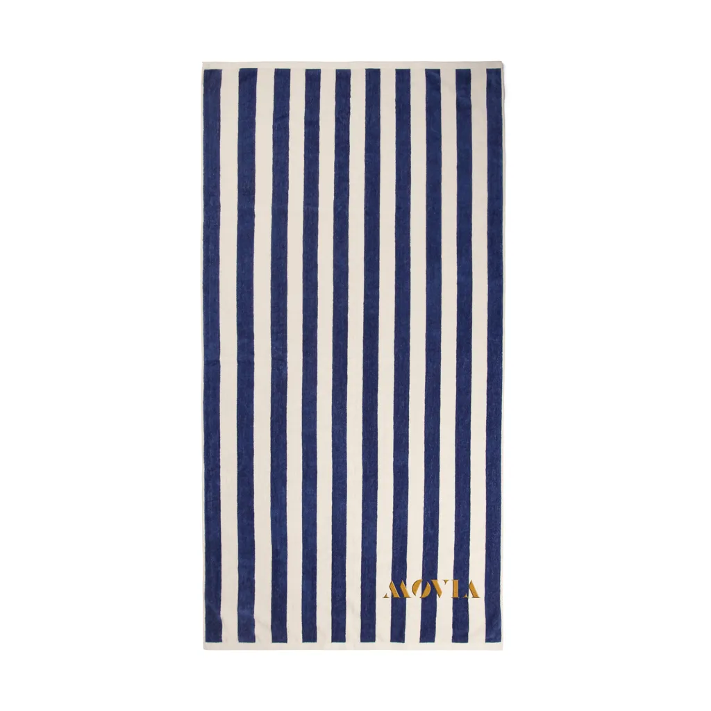 VINGA Lagoa GRS Strandtuch, navy blau – Bild 2