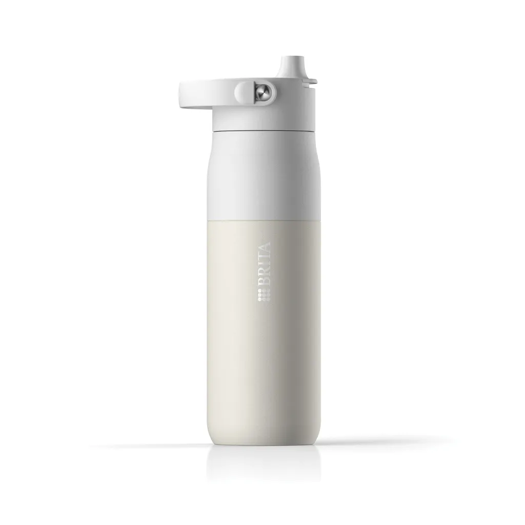 BRITA LARQ IQ Track Purify Clean Flasche 680ml, weiß – Bild 4