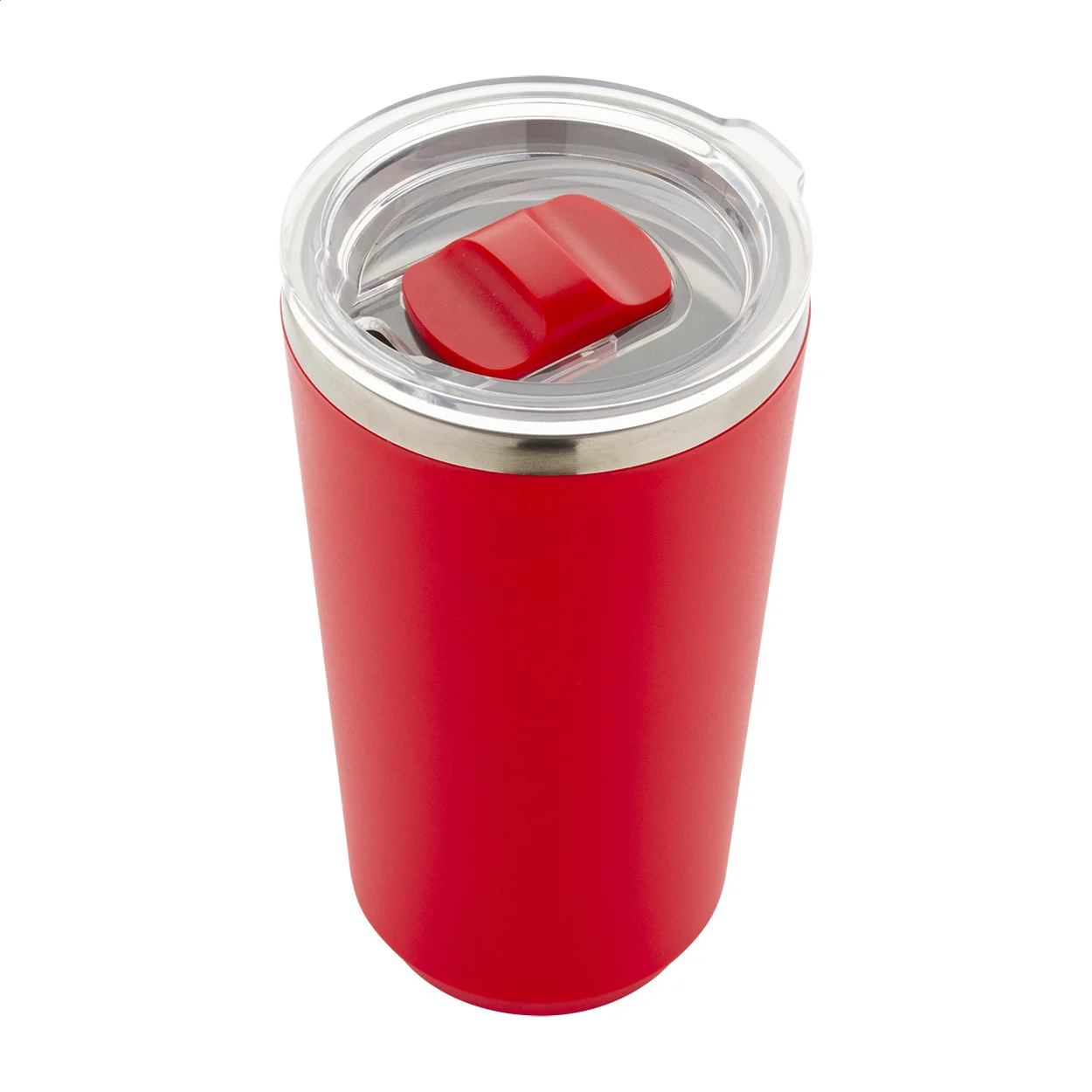 Thermobecher Lungogo, rot – Bild 3