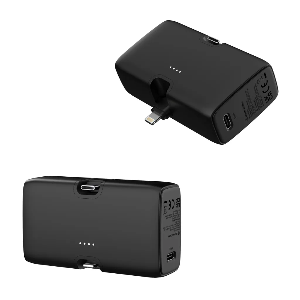 Urban Vitamin Los Angeles 20W Powerbank aus RCS rec. Plastik, schwarz – Bild 10