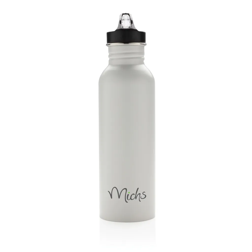 Deluxe Sportflasche aus Edelstahl, off white – Bild 6