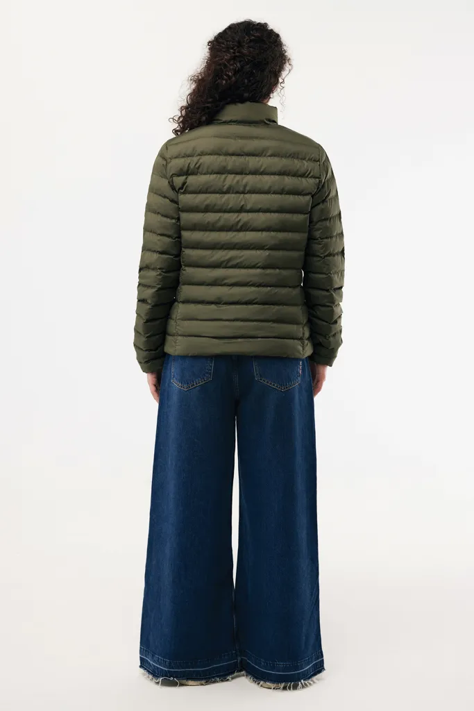 IQONIQ Maiko Damen Steppjacke aus recyceltem Polyester, khaki – Bild 7