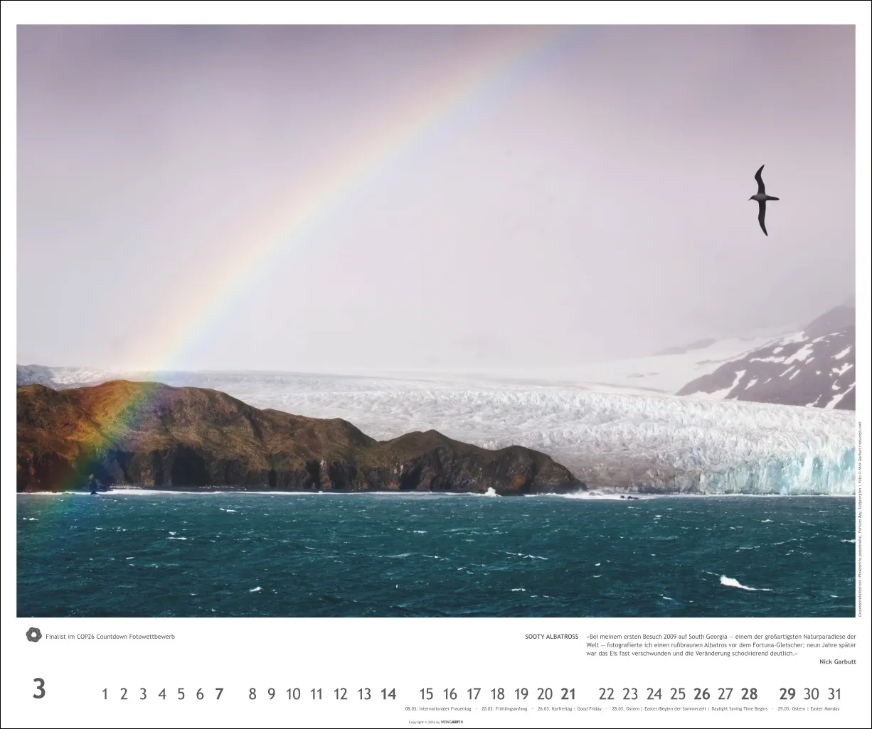 Meisterwerke der Natur Wandkalender 2027 – Bild 4