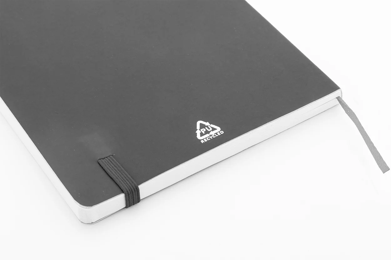 Notizbuch Repuk Soft A5 aus RPU, grau – Bild 4