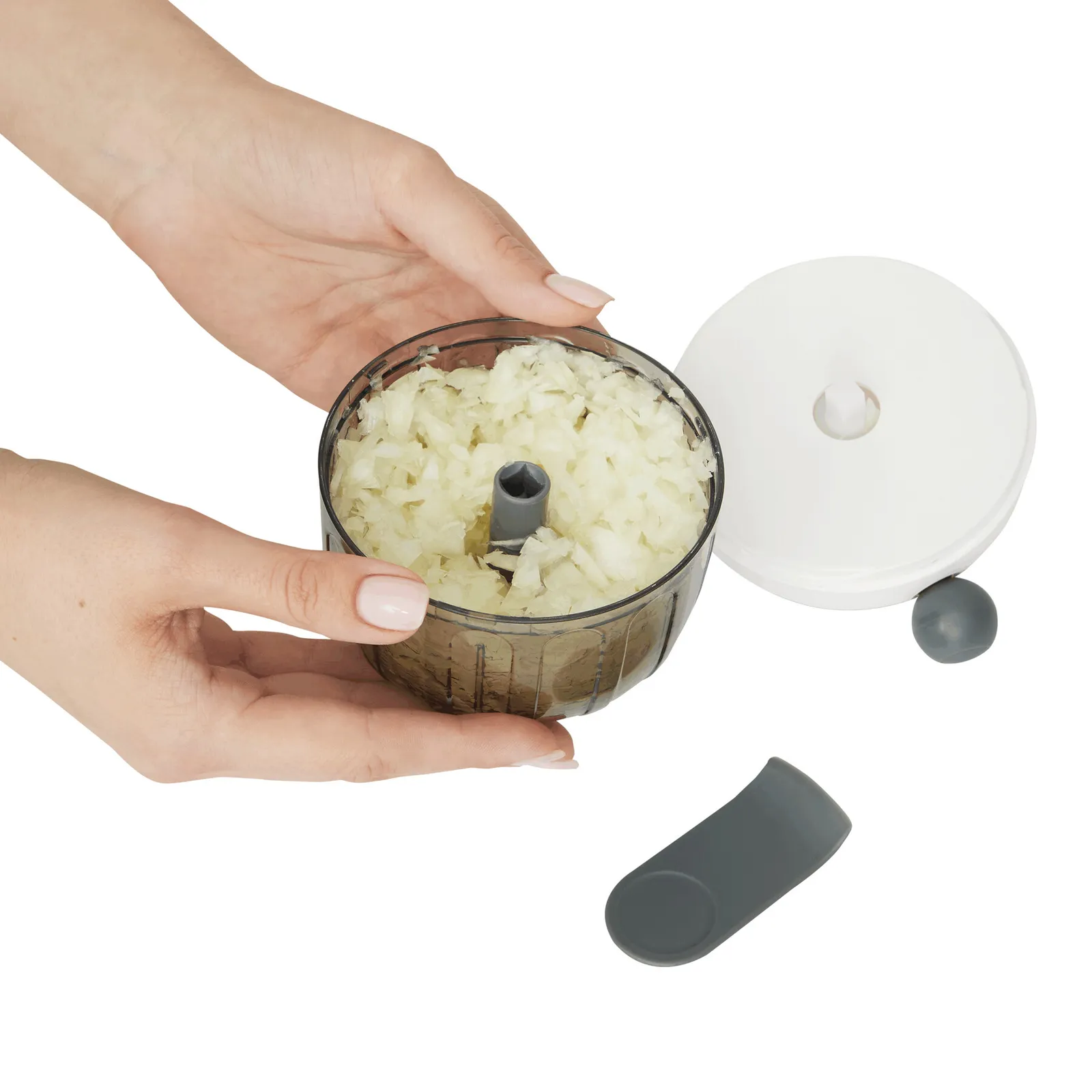 QUICK CHOP - Multizerkleinerer grau, weiß, grau, weiß – Bild 8