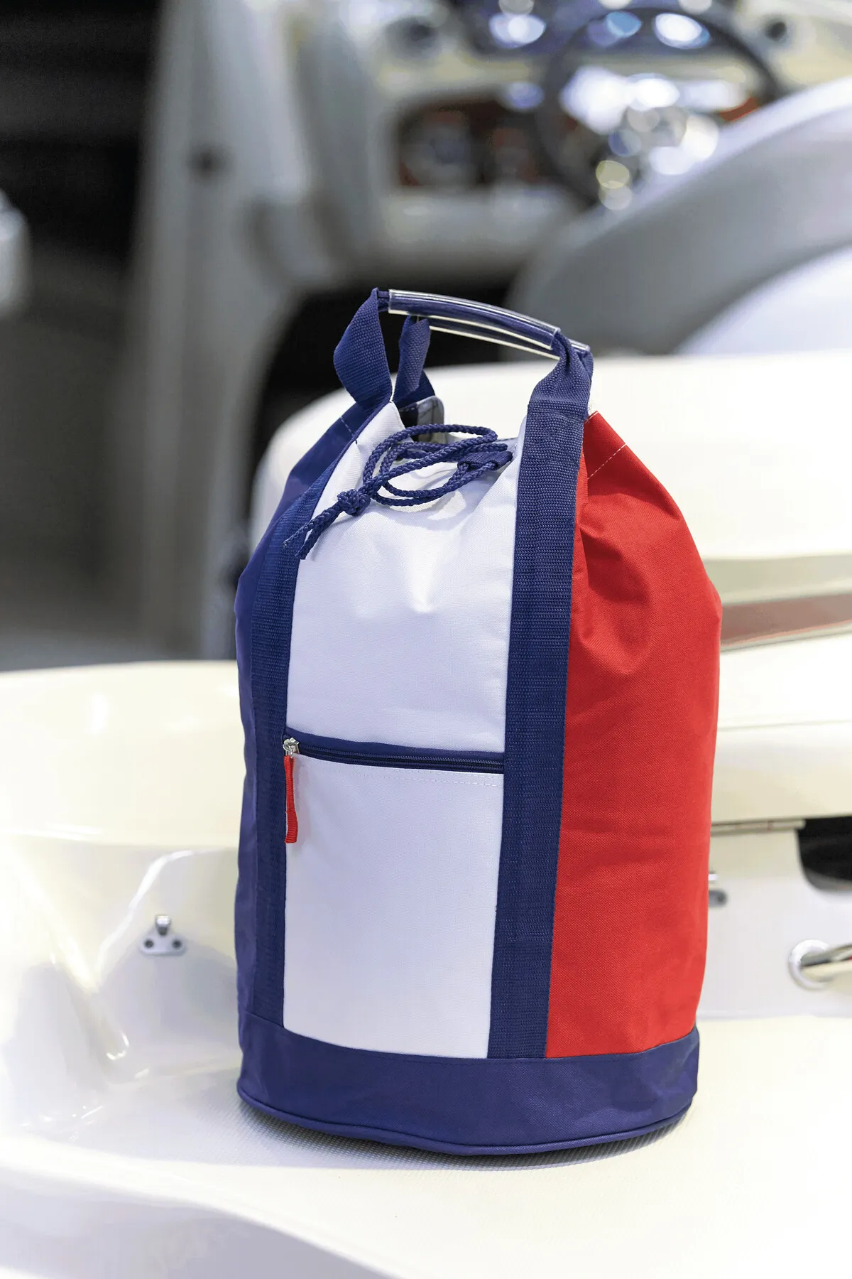 MARINA PACK - Matchsack blau, rot, weiß, blau, rot – Bild 8