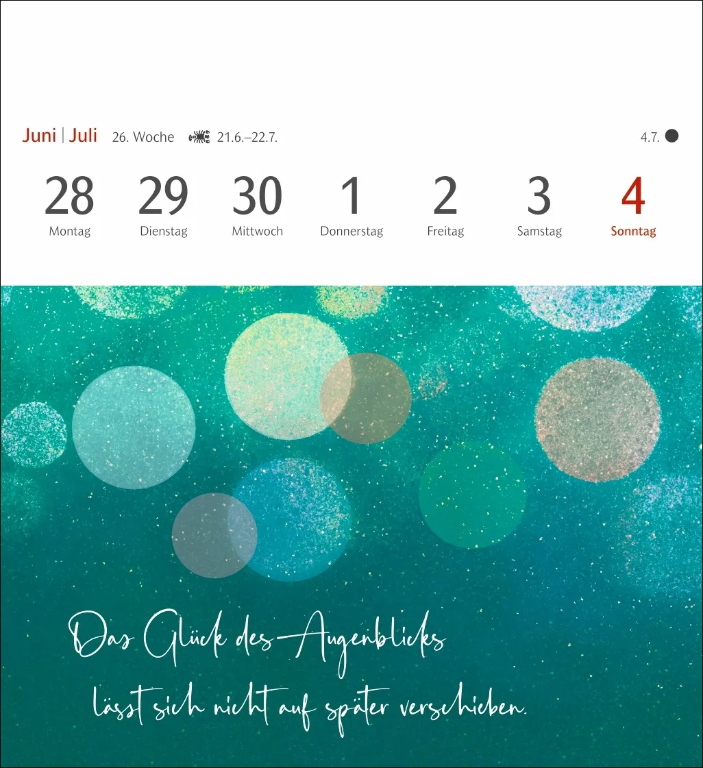 Positive-Sprüche-Kalender Postkartenkalender 2027 – Bild 8