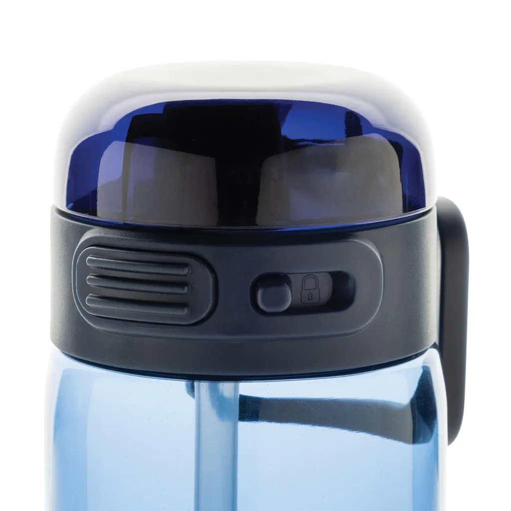 Sip'nLock RCS rPET auslaufsichere Sport-Trinkflasche 800ml, navy blau – Bild 2