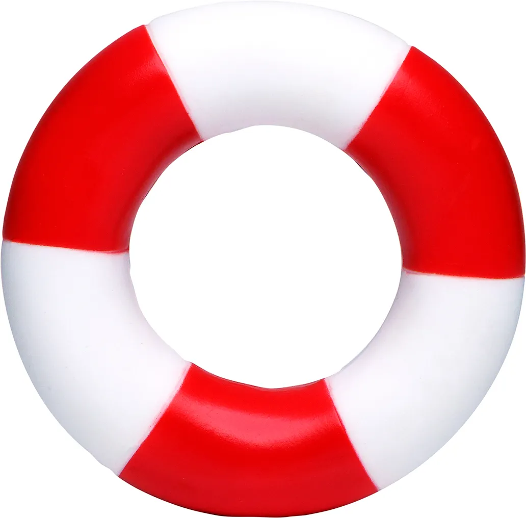 PVC Schwimmring, gestreift