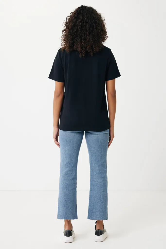 IQONIQ Kakadu relaxed T-Shirt aus recycelter Baumwolle, schwarz – Bild 6