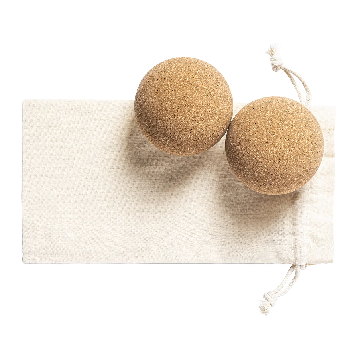 Kork-Massagekugel Sukha, natur – Bild 2