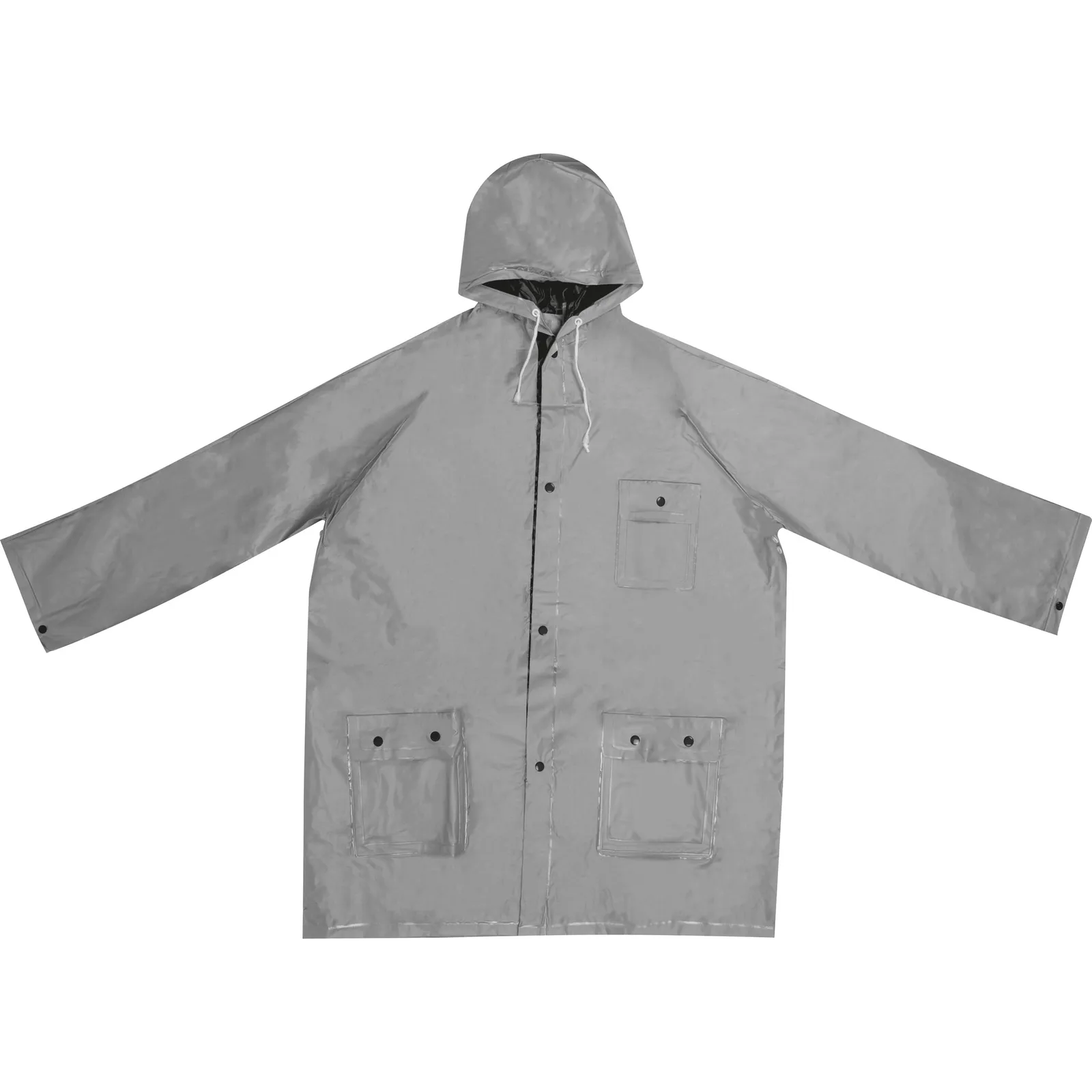 Wenderegenjacke Nanterre, schwarz/silber – Bild 2