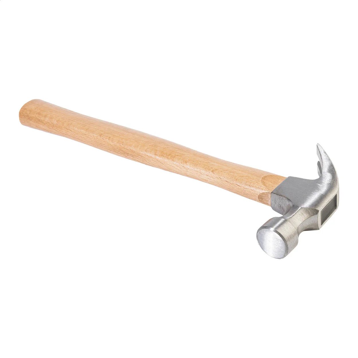 Klauenhammer Strike mit Holzstiel, natur, silber – Bild 2