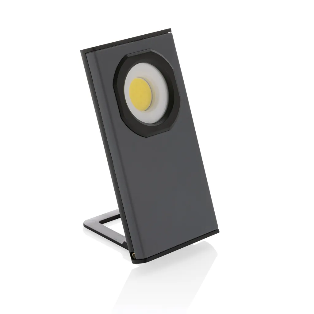 Gear X USB-Taschenlampe aus RCS rKunststoff mit 260 Lumen, grau – Bild 2