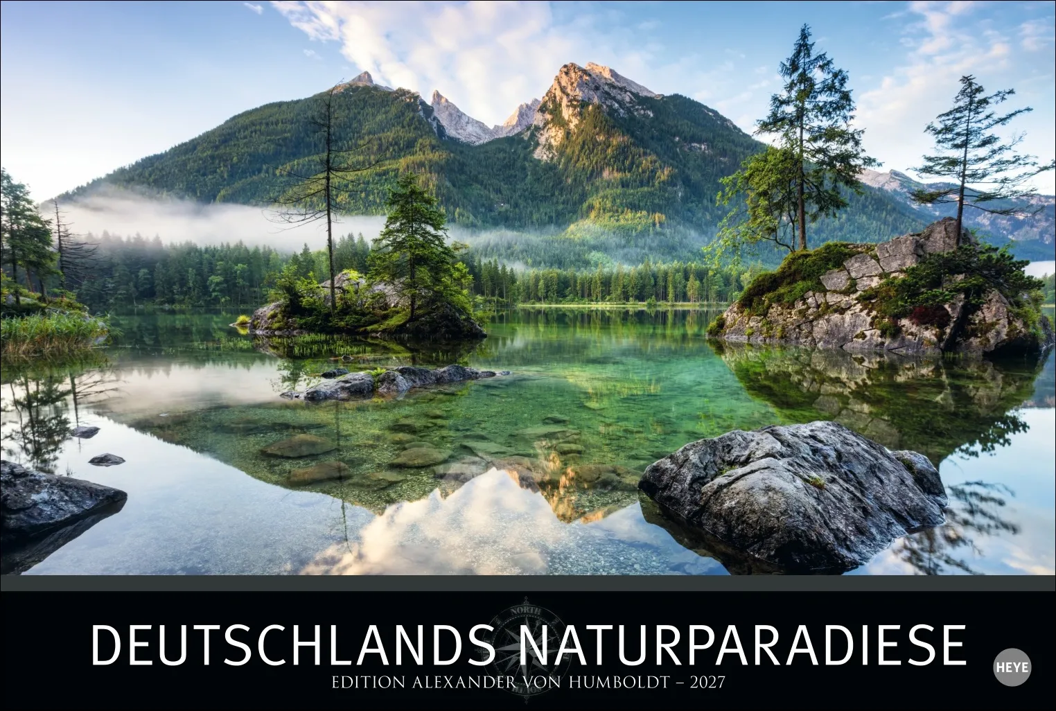 AvH Deutschlands Naturparadiese Wandkalender 2027