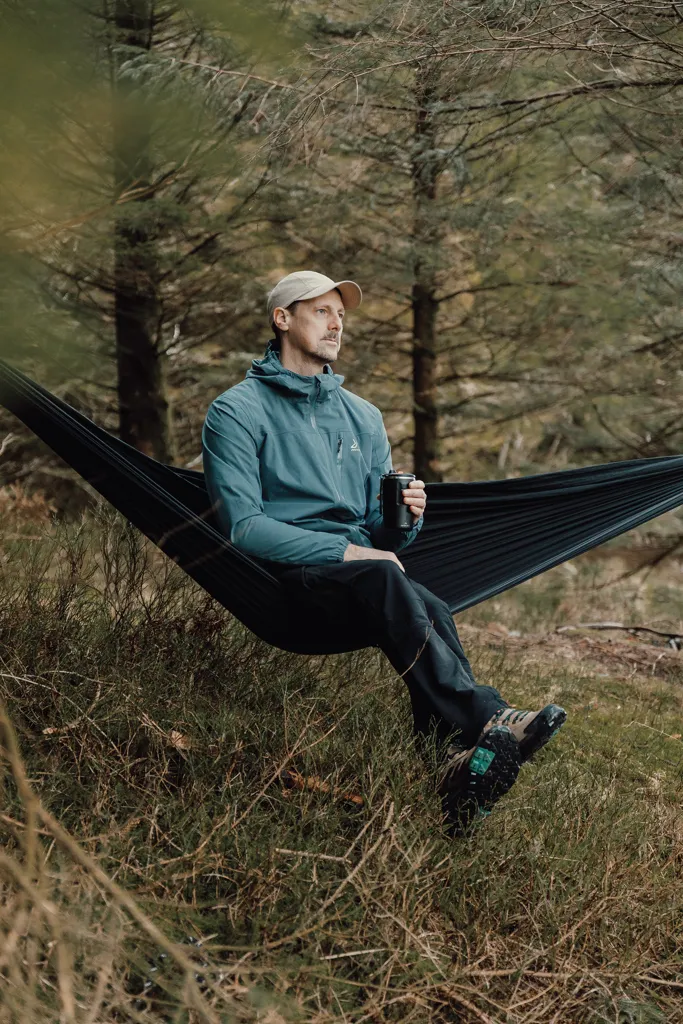 Nordic Drift GRS Trail Outdoor-Hängematte, schwarz – Bild 7