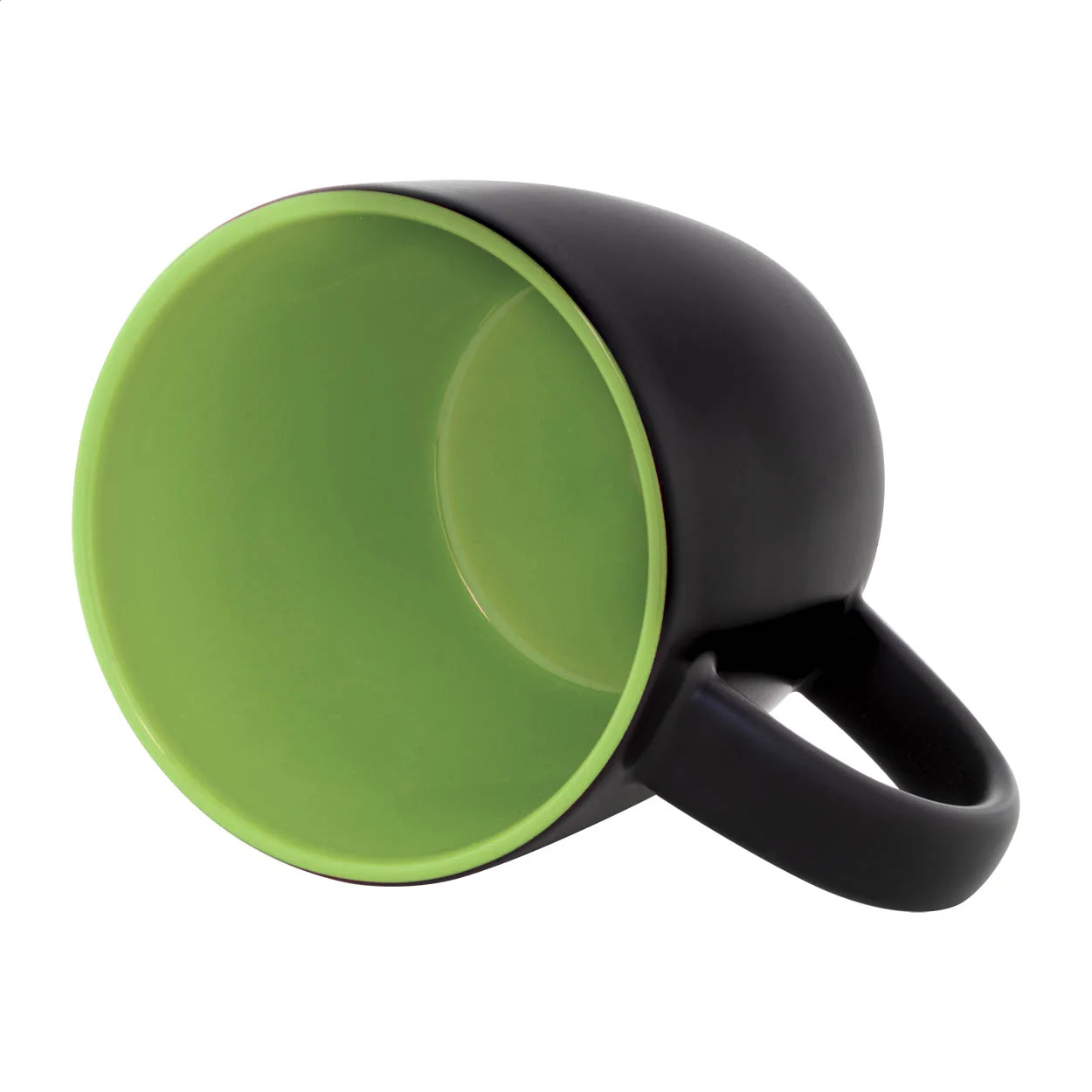 Tasse Sculptus, grün, schwarz – Bild 3
